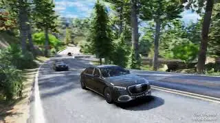 VIP Arrival:-Mercedes Maybach s5800 with Z+ Security Private plane pickup in GTA VI #gta #bgmi #gta6