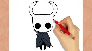 Como Dibujar Hollow Knight