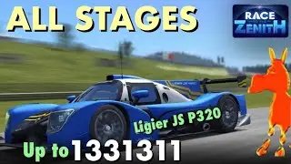 Real Racing 3 RR3 Race to the Zenith (Ligier JS P320): All Stages (up to 1331311)