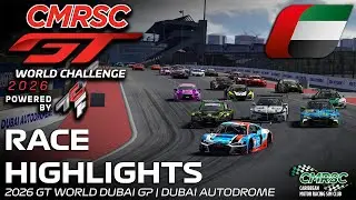 Основные моменты гонки | Гран-при Дубая | CMRSC GT World Challenge 26
