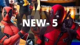 Fortnite deadpool skin gameplay