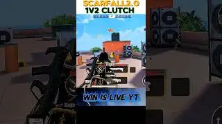 Scarfall 2.0 gameplay 1v2 clutch youtube short, #shorts
