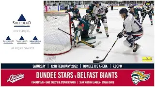 12/02/2022 | Dundee Stars v Belfast Giants | Extended Highlights