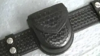 Police Belt - Safety-Speed, Safariland and Tex Shoemaker Leather - Old School - Plus Radio News