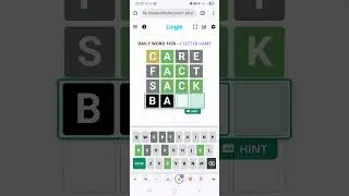 FOUR-letter Wordle! Plus bonus THREE-letter Wordle! (27 Dec 25 Lingle) #speedsolving #puzzle
