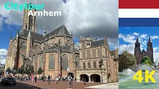 Arnhem | Airborne Memorial, John Frost, Eusebius Church, and more | The Netherlands [4K]