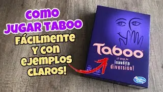 Taboo como jugar / juego de mesa taboo / como jugar tabo / juegos de mesa en familia / taboo / tabo