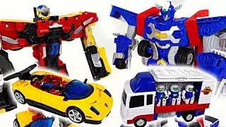 Hello Carbot engineer Iront and sports car Converstor transform robot appeared! - DuDuPopTOY