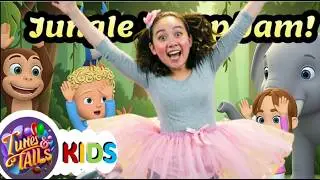 🐘🎶 Jungle Jump Jam! | Animal Dance Songs for Kids