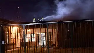 Firefighters Tackle Tamworth Hospital Blaze