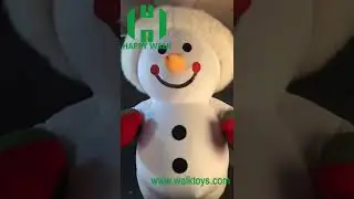 Inflatable Snowman Mascot Costume