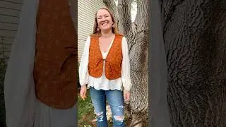 The Ruby Vest | #sewingideas #diyclothing #sewing #plussizefashion