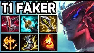 T1 Faker YONE MID vs GALIO - Ranked Korea ✅