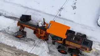 Opération déneigement  rue Jubinville, Laval, QC. 2026