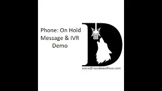 Phone Message IVR Demo