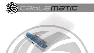 Caja externa transparente para disco duro de 2.5