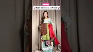 Meesho viral Pakistani suit haul 💕 #fashion #shorts #meesho