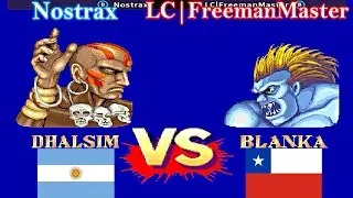 Street Fighter II': Champion Edition - Nostrax vs LC|FreemanMaster FT5 + Rematch
