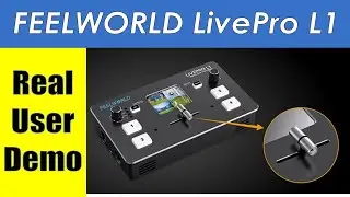 Feelworld Livepro L1 Mult-Format Video Mixer: HD Video Switcher & Demo ep.275