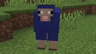 How to Summon a Blue Sheep in Minecraft Java Edition