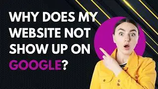 Why Does My Website Not Show Up on Google?