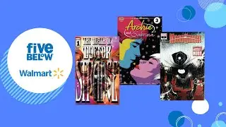 Opening 5 Below & Walmart Comic Packs