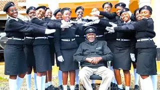 KIPSIGIS GIRLS' ST. JOHN CLUB VISIT TO MR MICHAEL SOI