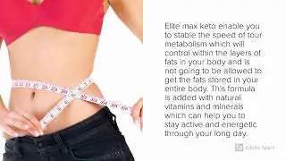 Elite Max Keto REVIEWS &ndash; Get The Best Weight Loss Results Ever!