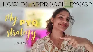 Is PYQ's enough? | How to approach PYQ's for FMGE? 📚🎯  | Tips to approach MCQ's in FMGE |