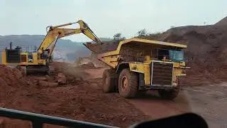 JSW Jajang Iron Mining Komastu HD785