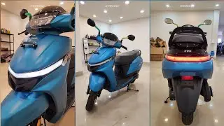 2025 New TVS Jupiter 110 Dawn Blue Matte Top Model | #anmotoexpoবাংলা
