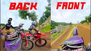 360 POV of Open A Race at Spring Creek MX | Roost hurts 