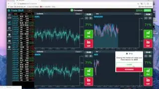 Just a quick preview of a real time trading platform I am building for fun