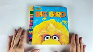 Big Bird Sesame Street board book read aloud | books for preschool | learn to read | English