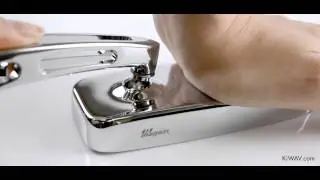 Motorcycle mirrors Classic chrome MX-KiWAV