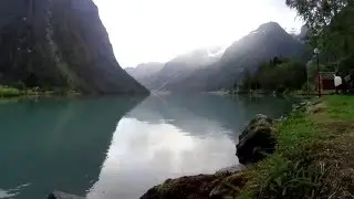 Norway Sony AS30 slow-mo Glaciers Fjords Jostedalsbreen Briksdalsbreen