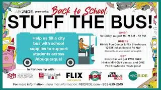 Stuff the Bus with ABQ RIDE