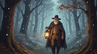 Peaceful Night Walk for Sleep: An Elderly Man&rsquo;s Calming Forest Journey 🌙✨