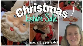 Insane DIGGER Estate Sale - This One Was Packed With Vintage Holiday Decor and Collectibles!