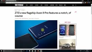 ZTE Announces the Axon 9 Pro