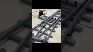 Train track change model demonstration