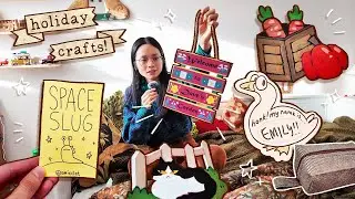 Какие замечательные поделки я сделала на праздники! 🎁🎄🧵
