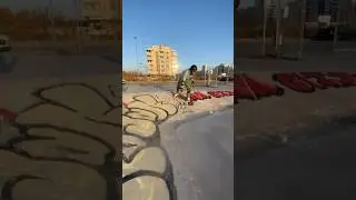 Skate a ciegas: entre charcos #skateboarding #blindness #bajavisi&oacute;n #ceguera #skate