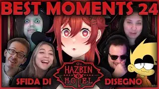[FILM/BEST MOMENTS #24] LA TRILOGIA DELLA SFIDA DI DISEGNO DI HAZBIN HOTEL! | LALLA WAFFLE