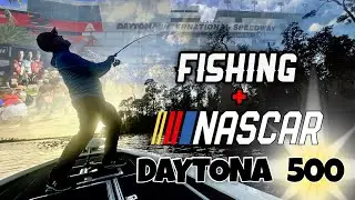 Daytona 500 Fishing & NASCAR!! One CRAZY FAST Fishing Trip 2/19/23