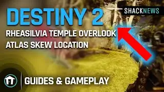 Destiny 2 - Rheasilvia Temple Overlook - Atlas Skew Location
