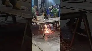 Rocking that plasma cutter like a boss!  #mellottrocks #construction #quarrylife #rocks
