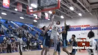 Mar. 3, 2023 Stone Bridge vs Highland Springs
