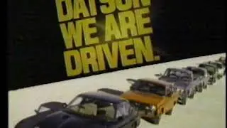 Datsun - 'We Are Driven' Commercials (1979)
