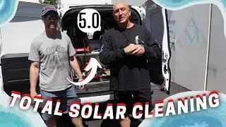 5.0 Pressure Washing Skid for Solar Panel Cleaning + Rotary Brush + MORE !!!